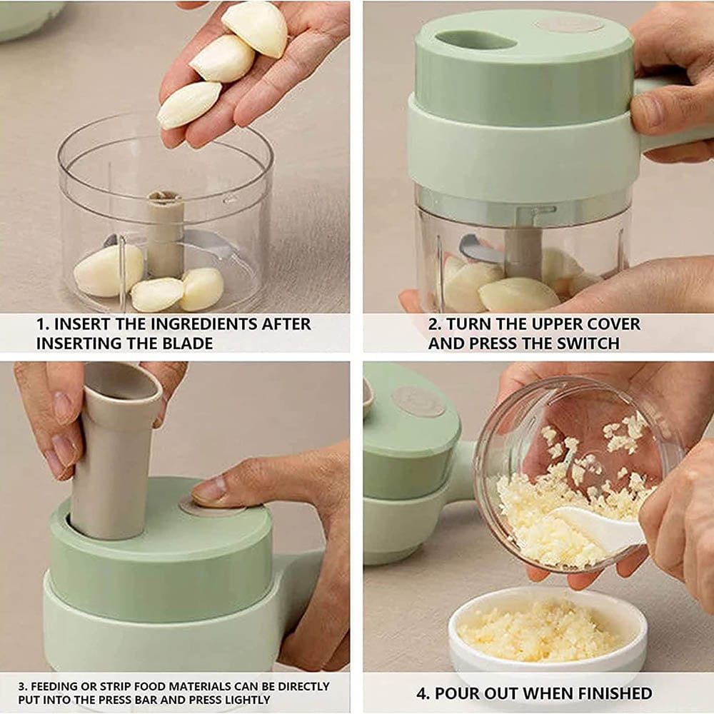 Wireless Vegetable Cutter Food Chopper