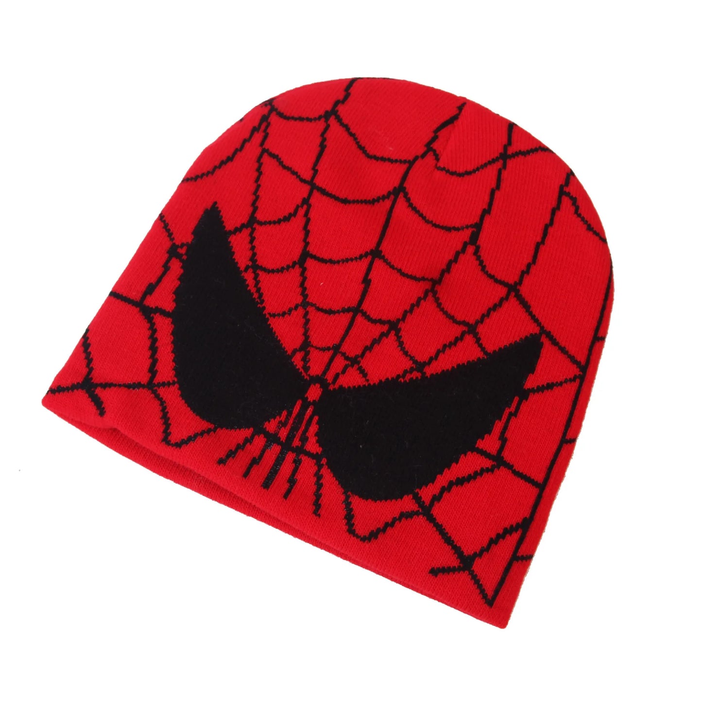 New  Unisex Spider Web Cap Cute Funny Cartoon Warm Knitted Beanie Hat