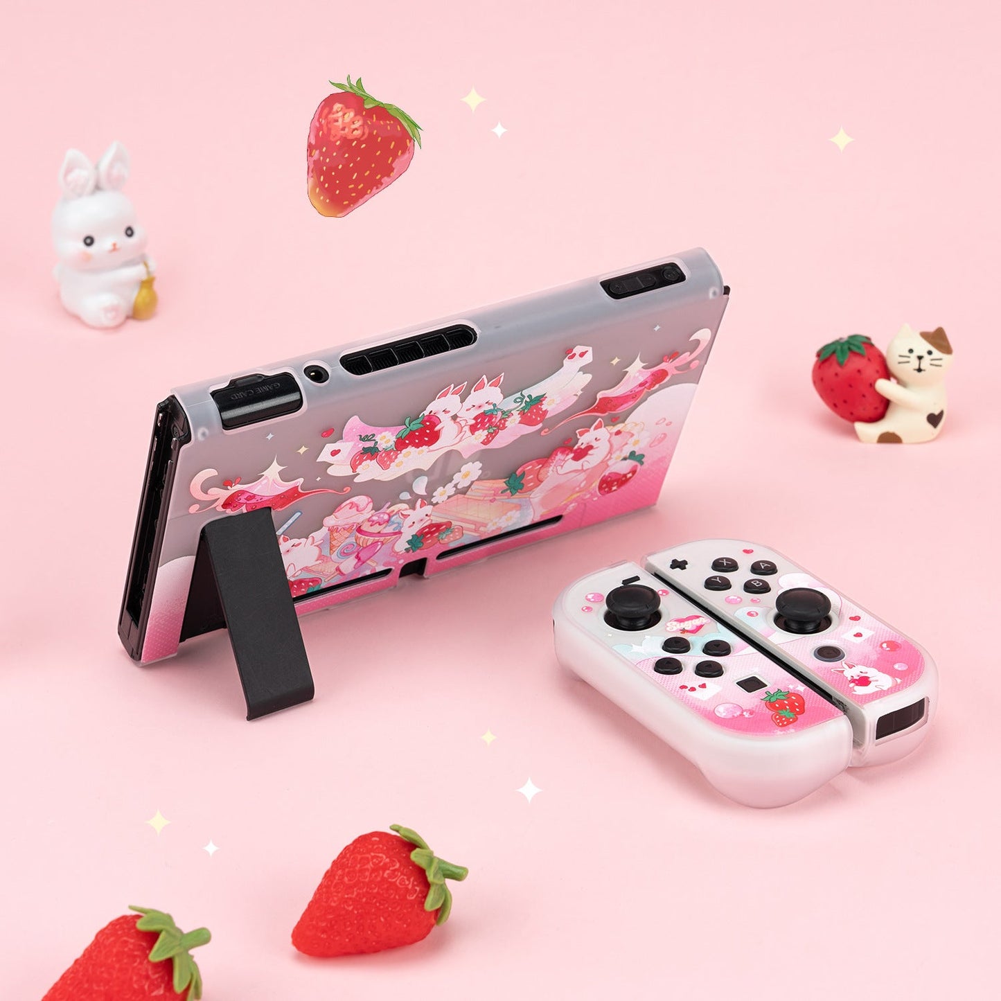 Strawberry Bunny Switch Case