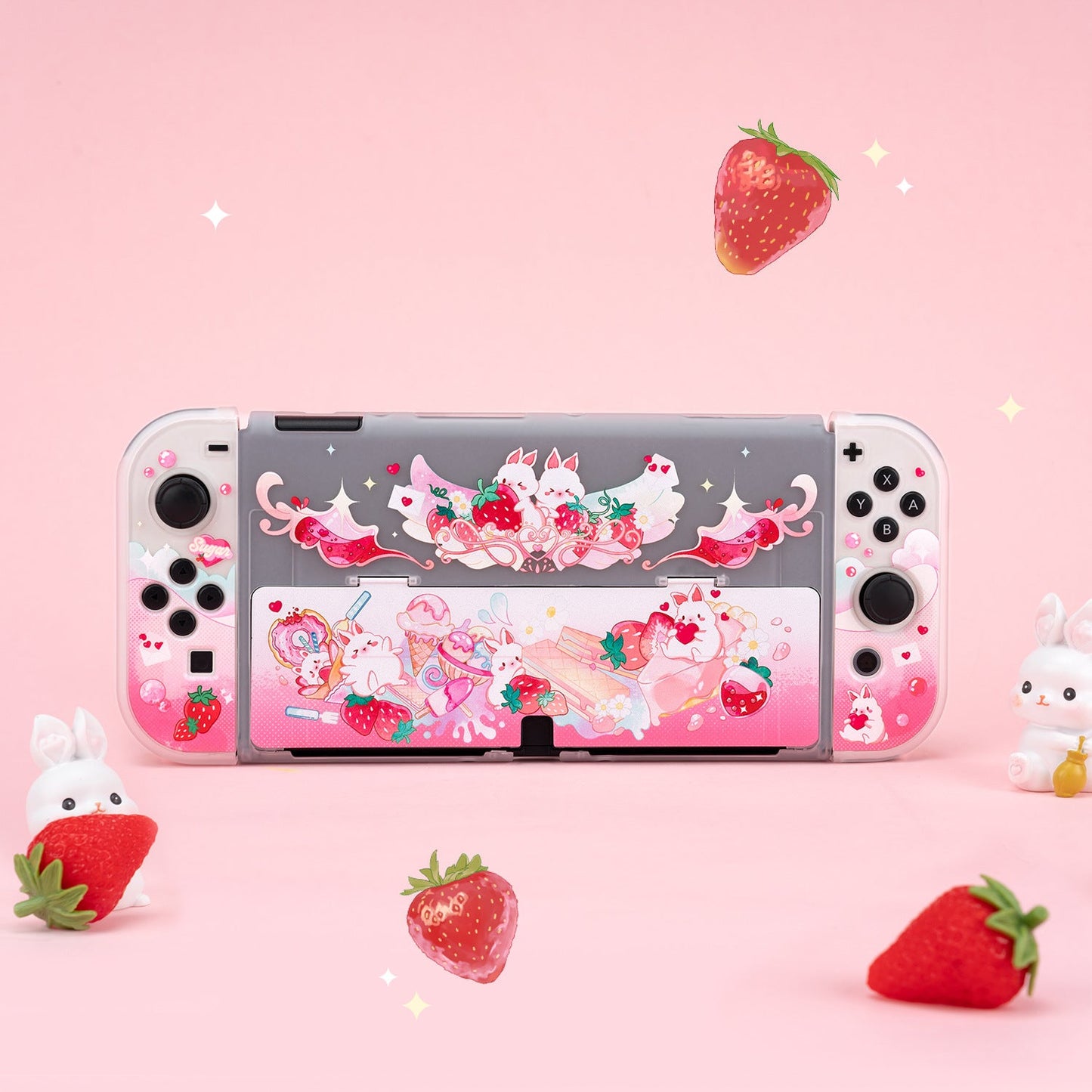 Strawberry Bunny Switch Case