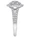 Diamond Multi-Layer Square Halo Engagement Ring (1 ct. t.w.) in 14k White Gold