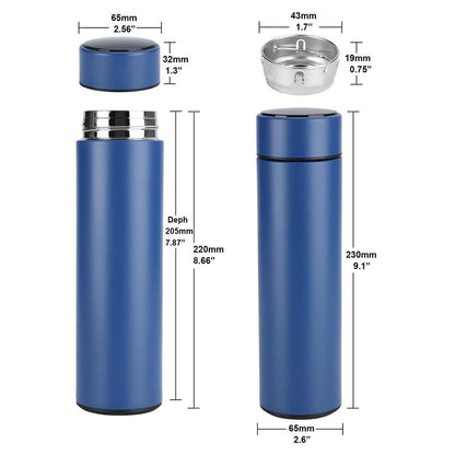 Temperature Display Insulated Water Bottle