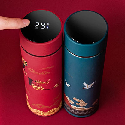 Temperature Display Insulated Water Bottle