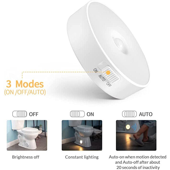 Wireless Sensor LED Night Light Closet Light 2PCS