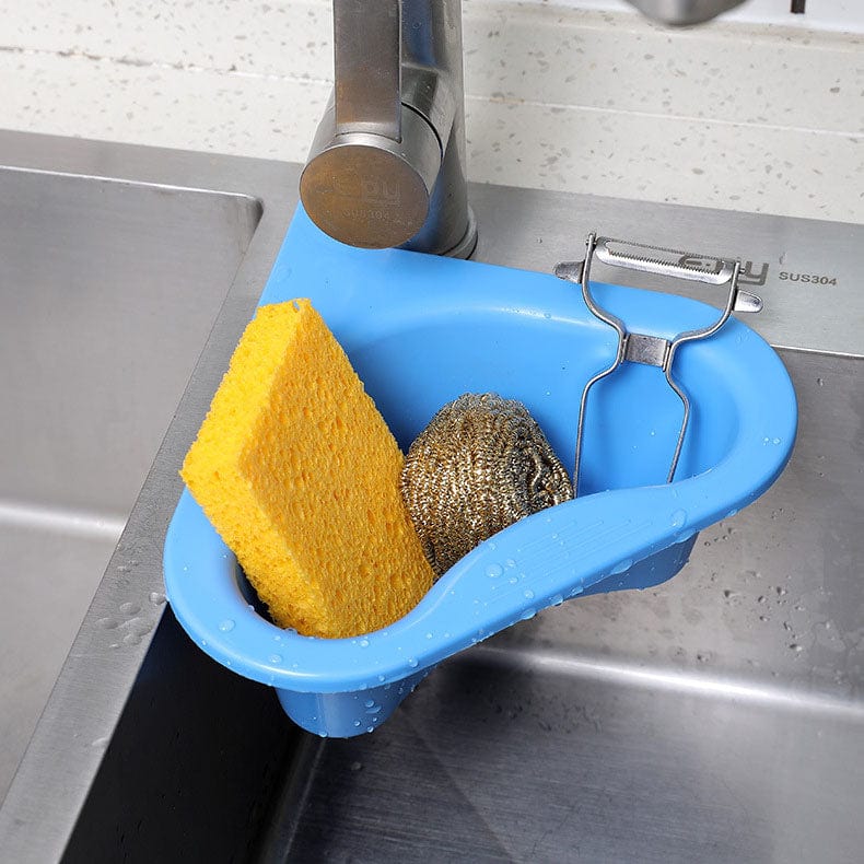 2 PCS Faucet Drain Basket Free Punch