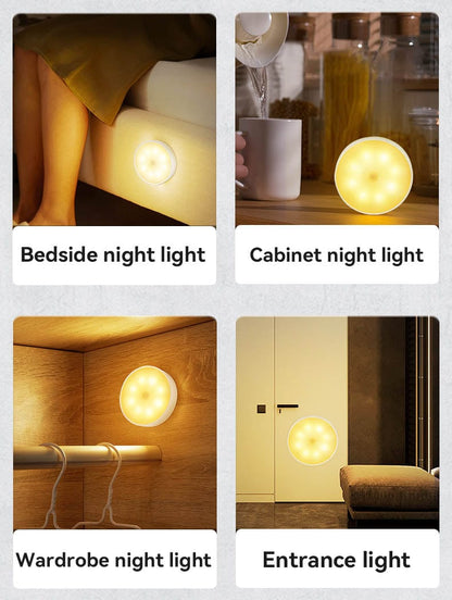 Wireless Sensor LED Night Light Closet Light 2PCS