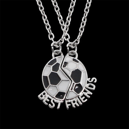 2-4Pcs/set Best Friend Necklace