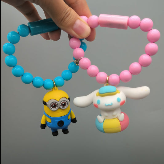 Minion Cinnamoroll Handy-Ladegerät, magnetisches Armband, Ladekabel-Armband