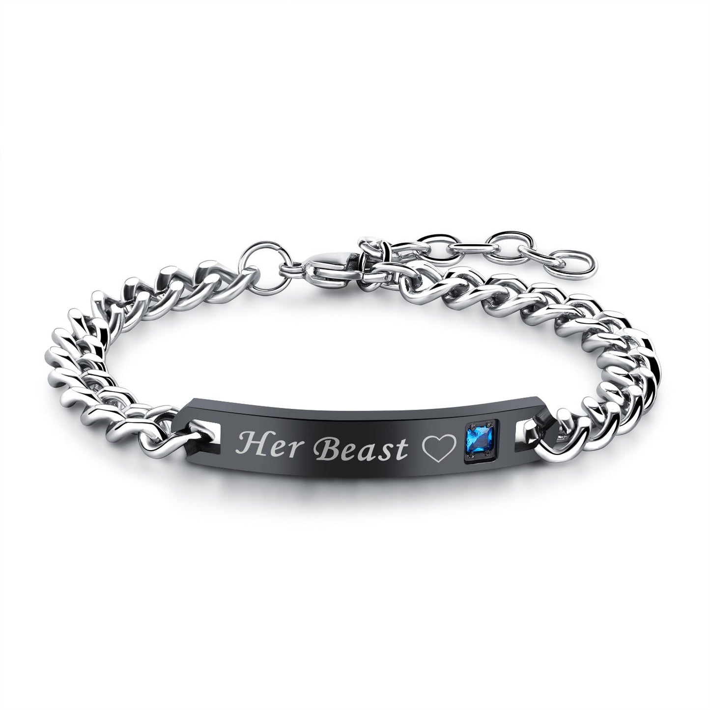 Beauty&amp;Beast King&amp;Queen Paar passendes Armband