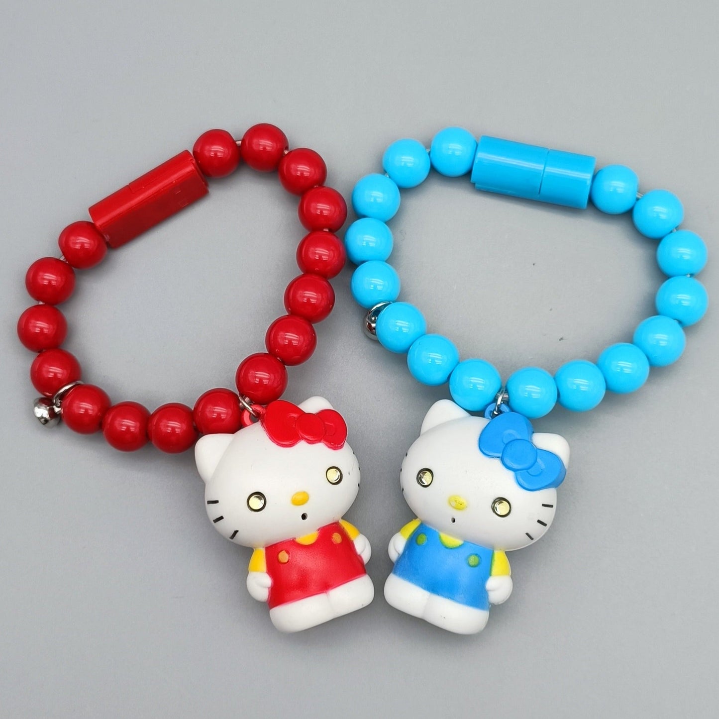 Lighting Hello Kitty Say "I Love You" Phone Charger Bracelet Charger Cable Magnetic Bracelet