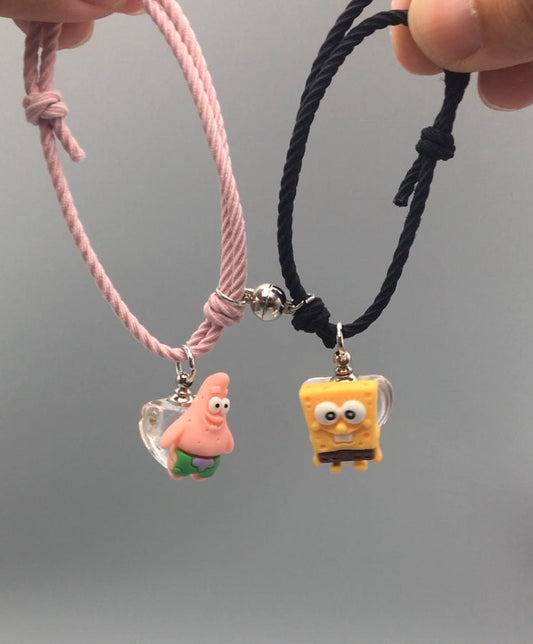 Spongebob Patrick My Melody Kuromi Magnetarmband Add Keep Blood Armband