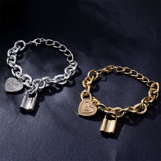 Punk-Love-Herz-Armbänder