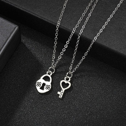 2-4Pcs/set Best Friend Necklace