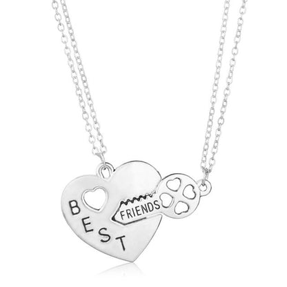 2-4Pcs/set Best Friend Necklace