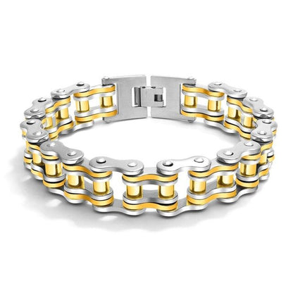 Bicycle Chain Link Bracelet For Men