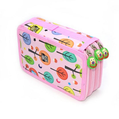 32-72 holes cartoon pencil case