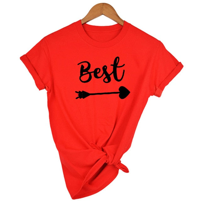 1pcs Best Friends Arrow T Shirt