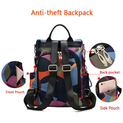 Nueva mochila antirrobo para mujer