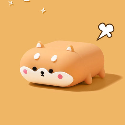 Luxus 3D Cute Pig Boba Milk Tea AirPods 1 2 Pro