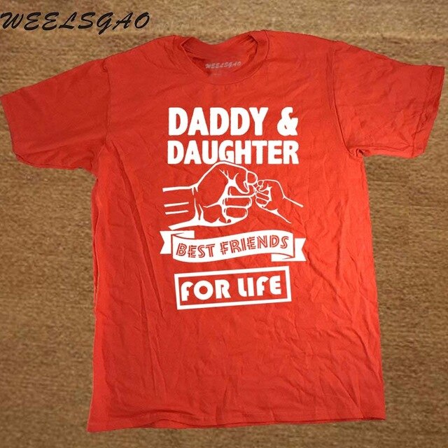 Papá e hija Mejores amigos de por vida Día del padre Camisetas de regalo para papá