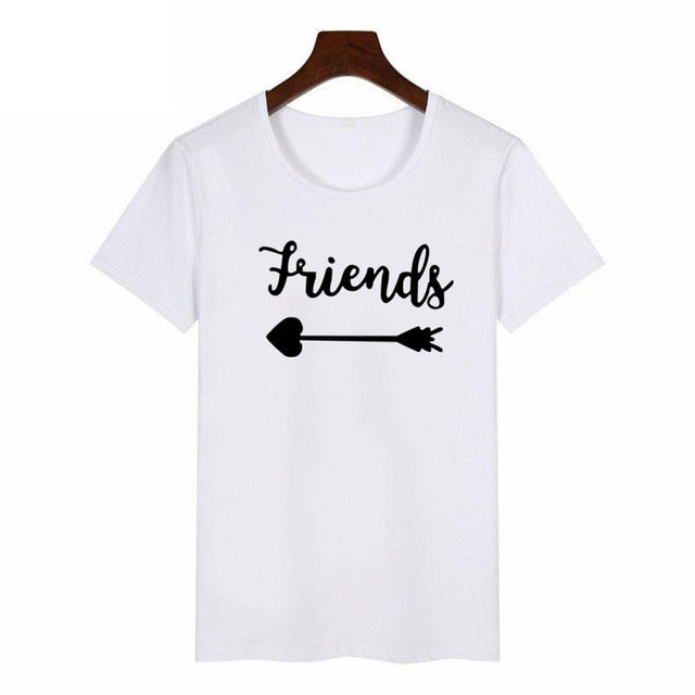 Camiseta bonita con letras a juego para mejores amigas para mujer, camiseta BFF para amantes de las mujeres, camiseta con estampado de mi mejor amiga, ropa para mujer