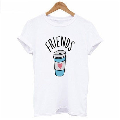 Camiseta bonita con letras a juego para mejores amigas para mujer, camiseta BFF para amantes de las mujeres, camiseta con estampado de mi mejor amiga, ropa para mujer