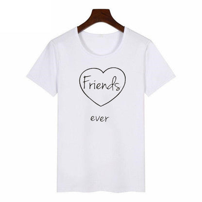 Camiseta bonita con letras a juego para mejores amigas para mujer, camiseta BFF para amantes de las mujeres, camiseta con estampado de mi mejor amiga, ropa para mujer